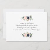 Jongen en meisjes Baby shower-uitnodiging Kaart (Achterkant)