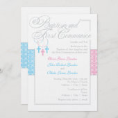 Jongen en meisjes Baptisme en communautarisering Kaart (Voorkant / Achterkant)