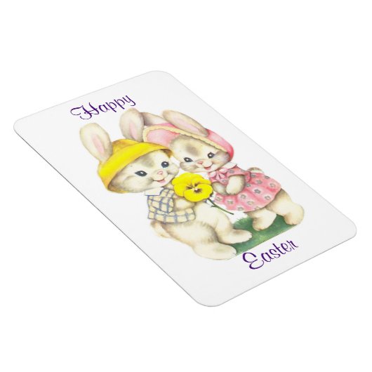 Jongen en meisjes Bunnies Magnet Magneet (Rechterzijde)