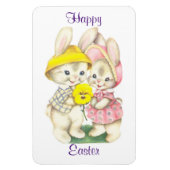 Jongen en meisjes Bunnies Magnet Magneet (Verticaal)