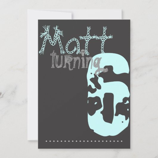 Jongen en meisjes Gymnastics Birthday Invitation Kaart (Voorkant)