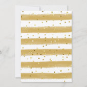 Jongen en meisjes tweelingen Glitter Simple Baby s Kaart (Achterkant)