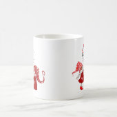 Jongen en meisjes Valentijnse  krijgen een Happy V Koffiemok (Center)