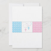 Jongen- en meisjesbaptisme en -bevestiging kaart (Achterkant)