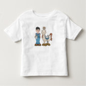 Jongen en Pony Kinder Shirts (Voorkant)
