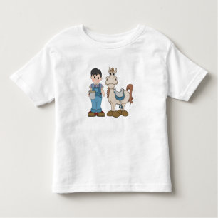 Jongen en Pony Kinder Shirts