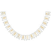 Jongen en Pony verjaardagsfeest, Happy Birthday Vlaggetjes (Alle)