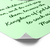 Jongen en Teddy (10:14) Poster (Hoek)