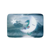 Jongen en zeepaardje Vist op de maan Badmat (Voorkant)