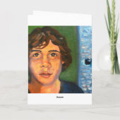 Jongen en zijn mum kaart (Achterkant)