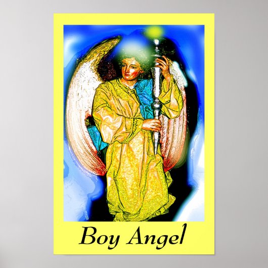 Jongen enenengel poster (Voorkant)
