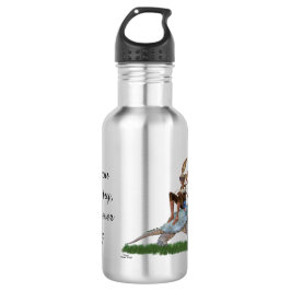 Jongen Fairy Riding Op Turtle Water Bottle Waterfles