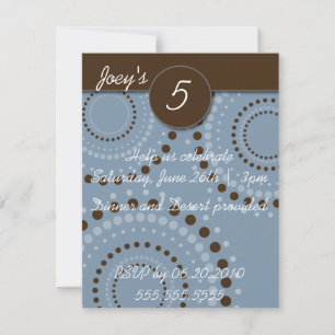 Jongen-feest-uitvindingen Kaart