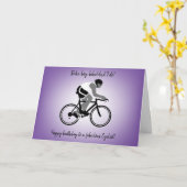 Jongen fietskaart kaart (Gele Bloem)