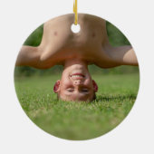 Jongen Football Theme Ornament Green HAMbyWG (Achterkant)