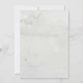 Jongen Forest Camping First Birthday Invitation Kaart (Achterkant)