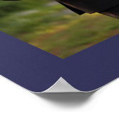 Jongen Foto eerste communistische marinier Blue We Poster (Hoek)