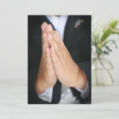 Jongen-gemeenschap Kaart (Staand voorkant)