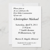 Jongen-gemeenschap Kaart (Achterkant)