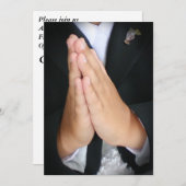 Jongen-gemeenschap Kaart (Voorkant / Achterkant)