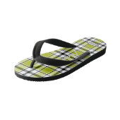 Jongen geruite teenslippers HAMbWG Kinder teenslip (Schuin)