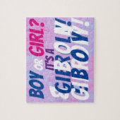 Jongen Geslacht onthullen puzzel Legpuzzel (Verticaal)