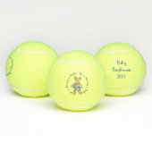 Jongen Geslacht onthullen Tennis Ball met Teddy Be Tennisballen (Multi)
