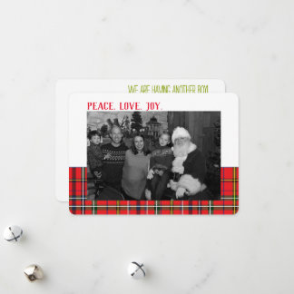 Jongen Geslacht Reveal Vakantie Echografie Fotokaa Feestdagenkaart