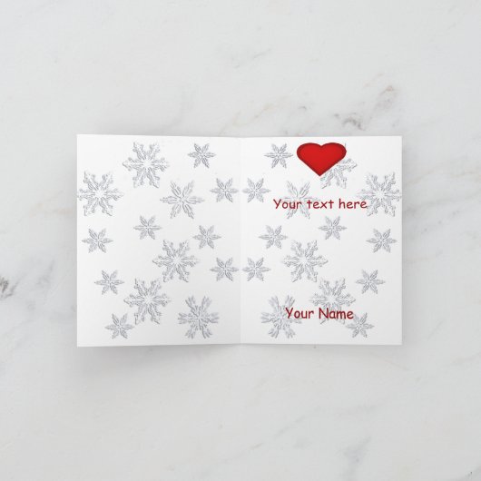 Jongen Gingerbrood Cookie Kerstmis Dank je Bedankkaart (Binnen)