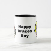 Jongen Girl Braces Day Mok (Midden)