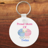 Jongen/Girl Twins Sleutelhanger (Voorkant)