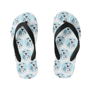 Jongen Goede Jongen Gevlekte Hond Kleurpotlood Ill Kinder Teenslippers