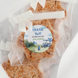 Jongen Golf Party Labels Verjaardag Favor Tag