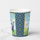 Jongen Golf Thema 3e Verjaardag Party Papieren Bekers (Rechts)