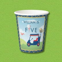 Jongen Golf Thema 5e Verjaardag Party