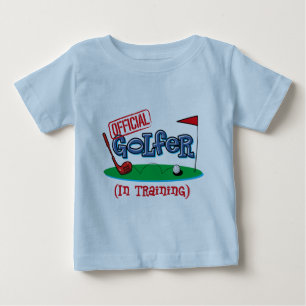 Jongen Golfer in opleiding