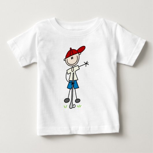 Jongen Golfer Tshirts en Gifts (Voorkant)
