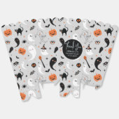 Jongen Halloween Verjaardagsfeestje Popcorn Bedankdoosjes (Ongevouwen)
