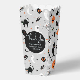 Jongen Halloween Verjaardagsfeestje Popcorn Bedankdoosjes