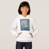 Jongen harken bladeren hoodie (Voorkant volledig)