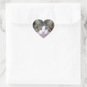 jongen hart sticker (Tas)