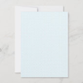 Jongen Hert Ree Baby Shower Uitnodigingen (Achterkant)