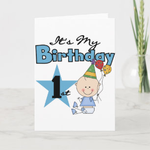 Jongen Het is mijn Birthday Tshirts en Gifts Kaart