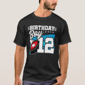 Jongen Hockey Birthday 12th Birthday 12 Year Old B T-shirt (Voorkant)