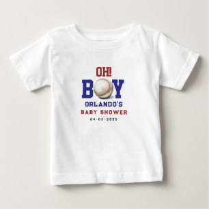 Jongen honkbal baby shower   Cute sportfeestje