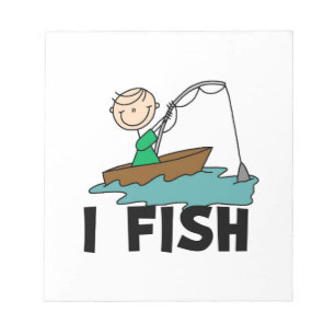 Jongen I Fish Notitieblok