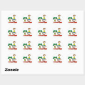 Jongen I Vakantie Sticker (Vel)