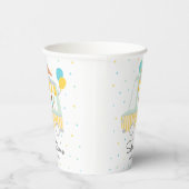 Jongen Ijsvrachtwagen Verjaardagsfeestdecoratie Papieren Bekers (Rechts)