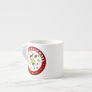 Jongen Ik speel honkbal T-shirts en cadeaus Espresso Kop