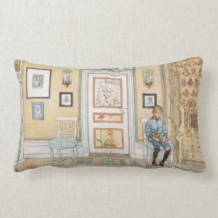 Jongen in de hoek (door Carl Larsson) Kussen